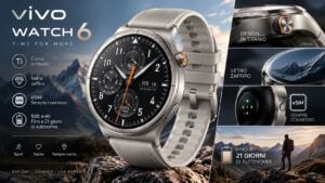 Vivo Watch 6 punta su titanio, zaffiro e 21 giorni di autonomia 5 Vivo Watch 6 punta su titanio, zaffiro e 21 giorni di autonomia
