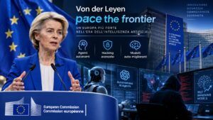Von der Leyen apre al “pace the frontier”: l’UE teme agenti AI e hacking autonomo 4 Von der Leyen apre al “pace the frontier”: l’UE teme agenti AI e hacking autonomo