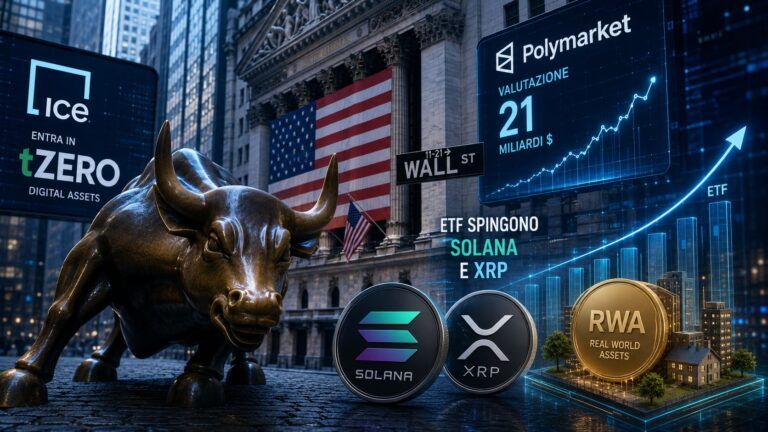 wall street crypto tokenizzazione etf prediction market