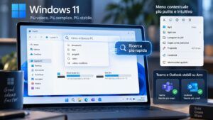 Windows 11 accelera File Explorer, Microsoft corregge Teams e Outlook sui PC Arm 5 Windows 11 accelera File Explorer, Microsoft corregge Teams e Outlook sui PC Arm