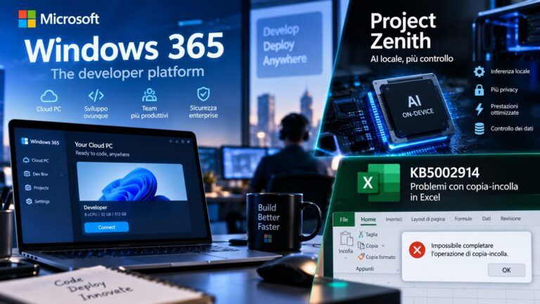 windows 365 dev box project zenith excel kb5002914