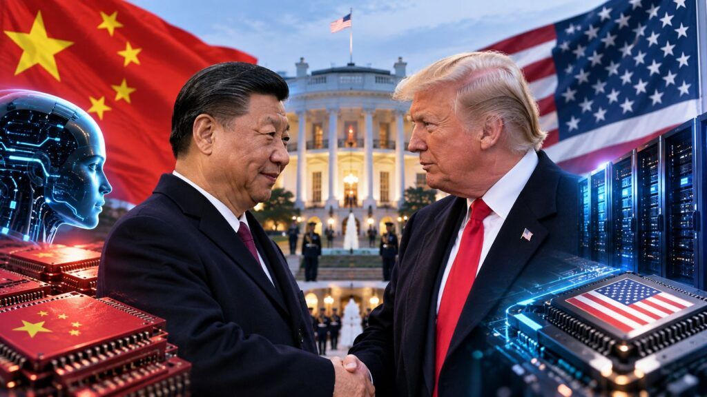 Xi e Trump, l’AI entra nel vertice: sicurezza, chip e compute tra USA e Cina 2 xi trump ai chip compute sicurezza usa cina