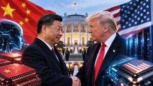 Xi e Trump, l’AI entra nel vertice: sicurezza, chip e compute tra USA e Cina