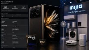 Xiaomi 18 Fold debutta con Xring O3 e 16 GB di RAM mentre Mijia sbarca in Europa 13 Xiaomi 18 Fold debutta con Xring O3 e 16 GB di RAM mentre Mijia sbarca in Europa