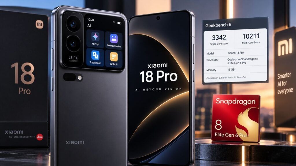 Xiaomi 18 Pro trasforma il display posteriore in piattaforma AI e prepara Snapdragon 8 Elite Gen 6 Pro 2 xiaomi 18 pro display posteriore ai snapdragon