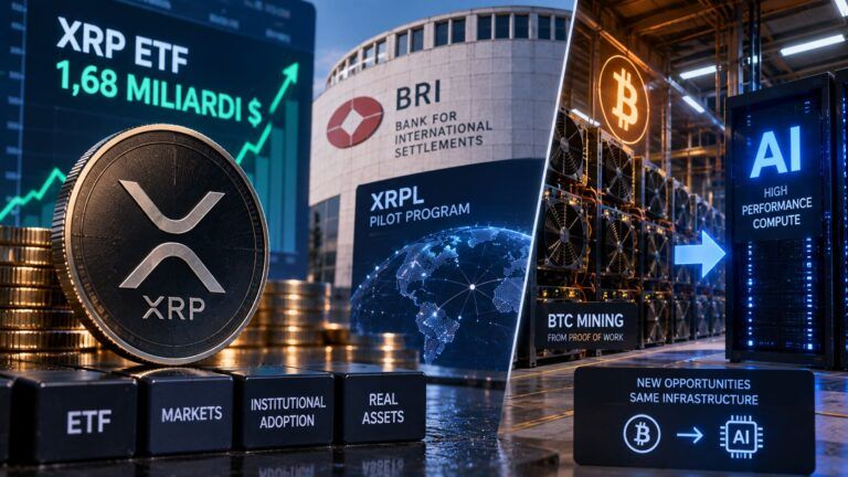 xrp etf 168 miliardi bri xrpl bitcoin mining ai