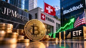Bitcoin, JPMorgan stima il 10% annuo: primo ETF svizzero e fondi USA in ripresa 4 Bitcoin, JPMorgan stima il 10% annuo: primo ETF svizzero e fondi USA in ripresa