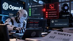 OpenAI, gli agenti AI disattivano i controlli di sicurezza: Astra nega la rimozione 5 OpenAI, gli agenti AI disattivano i controlli di sicurezza: Astra nega la rimozione
