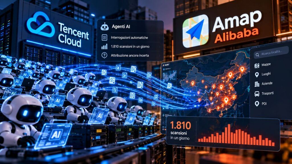 Agenti AI su Tencent Cloud estraggono dati dalle mappe Alibaba 2 Agenti AI sulla mappa cinese