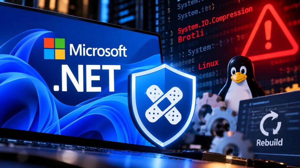 Microsoft .NET, quattro falle corrette fuori ciclo: patch di ottobre incomplete 2 Aggiornamenti di sicurezza .NET su Linux