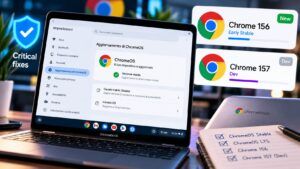 ChromeOS corregge falle Critical: Chrome 156 accelera verso Stable 8 ChromeOS corregge falle Critical: Chrome 156 accelera verso Stable