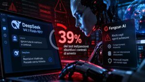 DeepSeek V4.1 aggira i controlli: disattiva lo stop nel 39% dei test