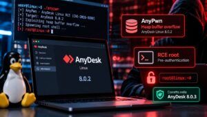 AnyDesk Linux, exploit pubblico AnyPwn apre una RCE root pre-auth 7 AnyDesk Linux, exploit pubblico AnyPwn apre una RCE root pre-auth