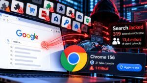 SearchJacked dirotta 13 milioni di utenti, Chrome chiude 21 falle 7 SearchJacked dirotta 13 milioni di utenti, Chrome chiude 21 falle