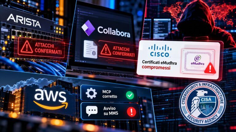 Allerta Cybersecurity Attacchi Confermati