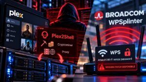 Plex2Shell sotto attacco, Broadcom Wi-Fi senza patch: server e router esposti 3 Plex2Shell sotto attacco, Broadcom Wi-Fi senza patch: server e router esposti