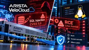 Arista VeloCloud sotto attacco: SQL injection CVSS 9,9 già sfruttata 5 Arista VeloCloud sotto attacco: SQL injection CVSS 9,9 già sfruttata