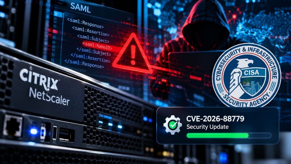 Citrix NetScaler, patch da rifare: zero-day SAML CVE-2026-88779 già sfruttata 2 Allerta Zero Day su Citrix NetScaler