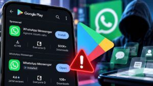 Falso WhatsApp supera 500.000 download sul Play Store e compare sponsorizzato 3 Falso WhatsApp supera 500.000 download sul Play Store e compare sponsorizzato