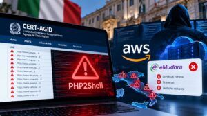 PHP2Shell, 650 URL della PA a rischio: AWS rimuove le CA eMudhra