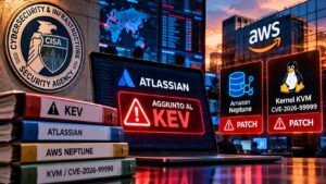 Atlassian sfruttata finisce nel KEV, AWS corregge Neptune e KVM