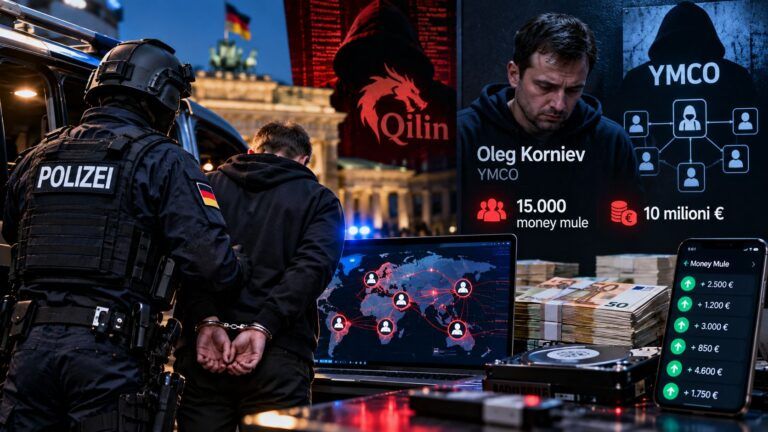 Arresto e rete globale del cybercrimine