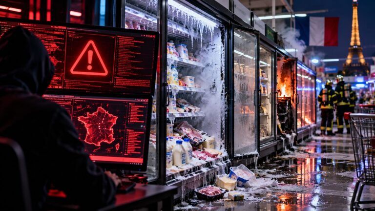 Attacco informatico al supermercato francese