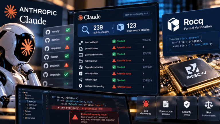 Audit di sicurezza AI tra Claude e RISC V