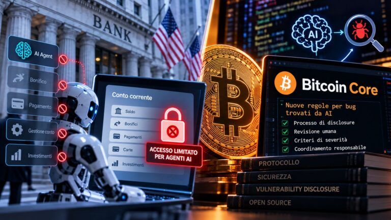 Banche e Bitcoin nuove regole AI