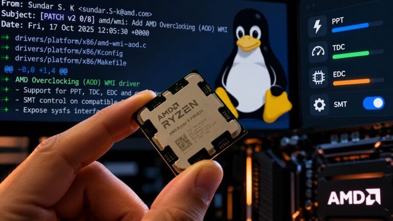 CPU AMD Ryzen e Patch Linux
