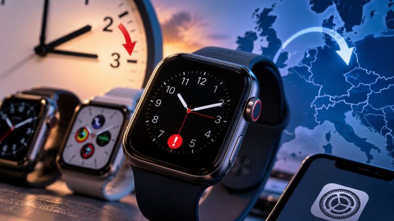 Cambio dellora su Apple Watch