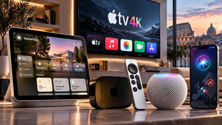 Casa intelligente Apple tecnologia e design italiano