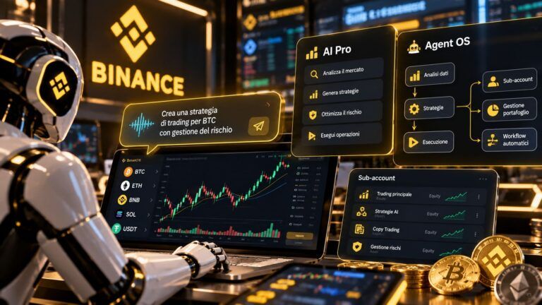 Centro di comando Binance AI