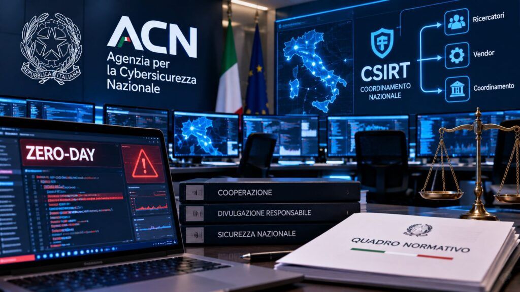 ACN adotta la CVD nazionale: hacker etici entro i limiti di legge 2 Centro operativo nazionale per la cybersicurezza