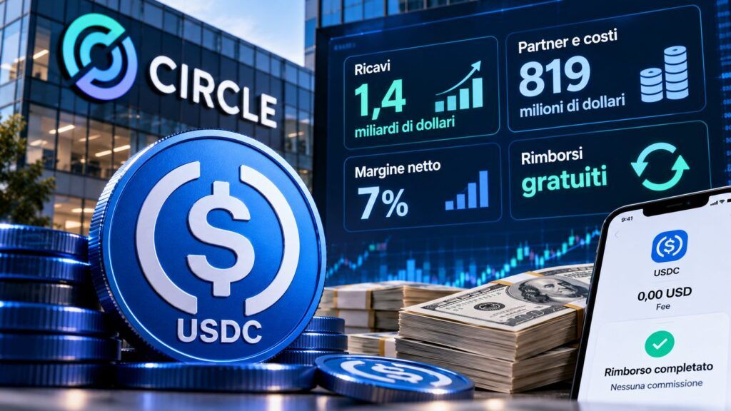 Circle difende USDC: 1,4 miliardi di ricavi e il 59% tra partner e costi 2 Circle e USDC panoramica finanziaria digitale