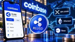 Coinbase porta RLUSD su XRP Ledger, Ethereum e Base con Ripple