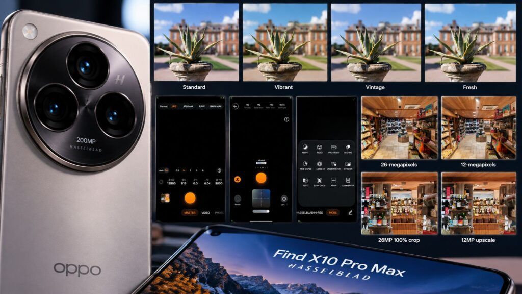 Oppo Find X10 Pro Max: tre 200 MP ma il vero salto è la coerenza 2 Collage fotografico Oppo Hasselblad