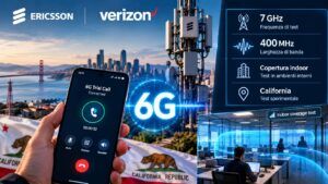 Ericsson e Verizon completano la prima chiamata 6G outdoor a 7 GHz