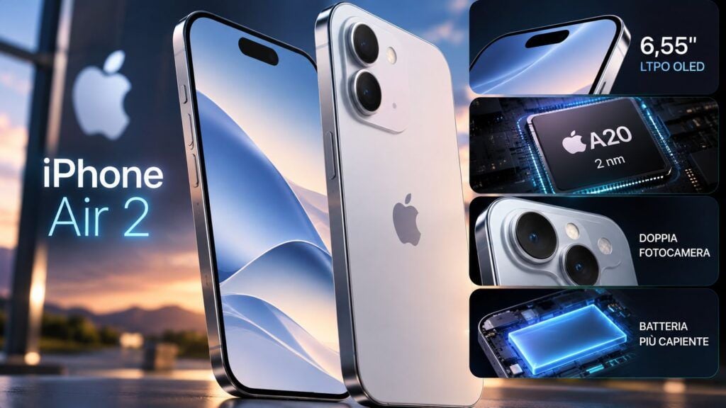 Concept iPhone Air 2 innovazione premium
