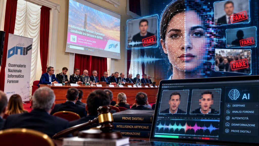 Deepfake in tribunale e AI nel giornalismo: a Genova scatta l’allarme 2 Conferenza sullintelligenza artificiale e deepfake