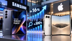 iPhone Duo spinge Samsung: Fold 8 +16% e ricerche +300% 15 iPhone Duo spinge Samsung: Fold 8 +16% e ricerche +300%