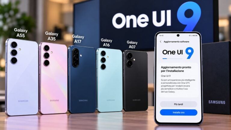 Confronto Galaxy con aggiornamento One UI 9