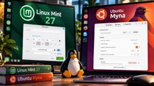 Linux desktop cambia passo: Mint 27 annuale, Ubuntu porta Myna AI locale 3 Linux desktop cambia passo: Mint 27 annuale, Ubuntu porta Myna AI locale