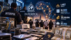 INTERPOL Serengeti III: 1.462 arresti e 105 milioni recuperati in Africa