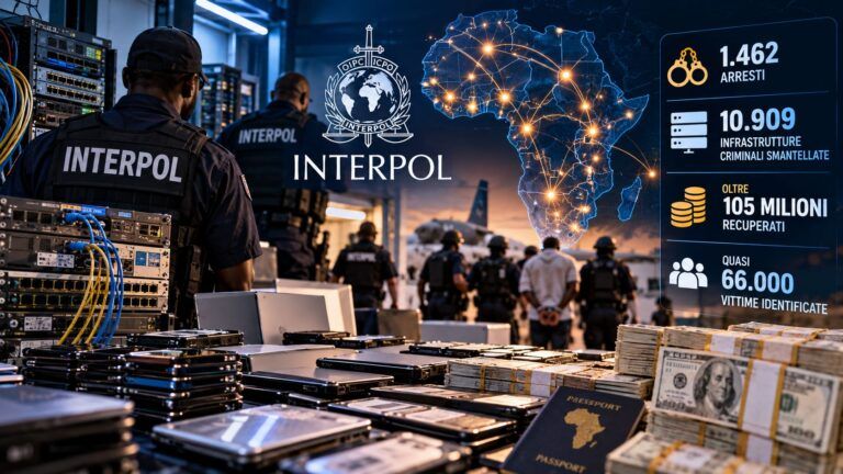 Crackdown informatico INTERPOL in Africa