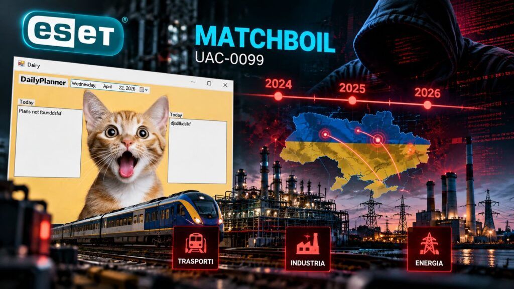 MATCHBOIL evolve contro l’Ucraina: UAC-0099 industrializza l’accesso 2 Cronologia del cyberattacco industriale