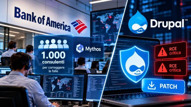 Cybersecurity Bank of America e Drupal