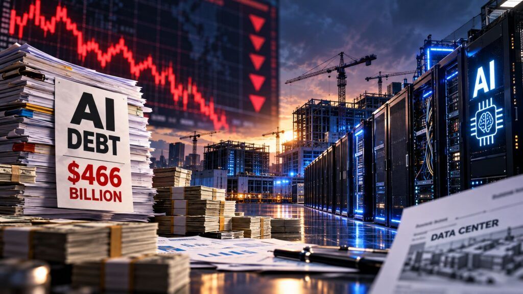 Debito AI a 466 miliardi: il credito frena la corsa ai data center 2 Debito AI e boom dei data center