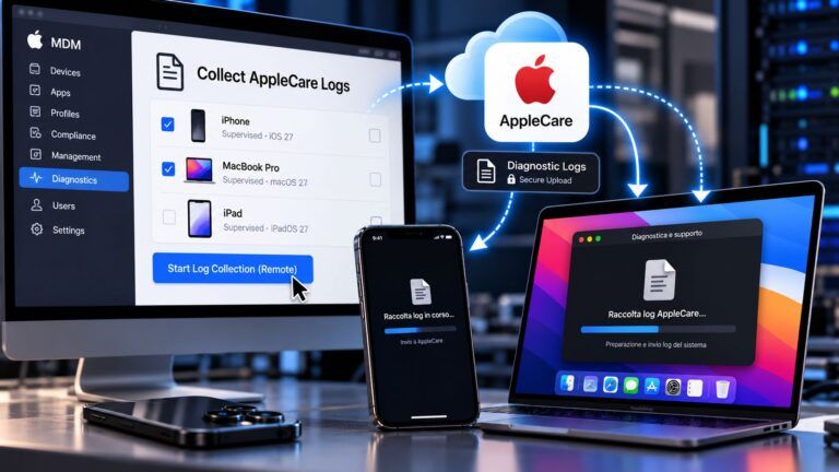 Diagnostica AppleCare da remoto