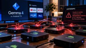 Anthropic porta il verme AI sugli IoT: 15 Android TV fanno girare Gemma 4 13 Anthropic porta il verme AI sugli IoT: 15 Android TV fanno girare Gemma 4